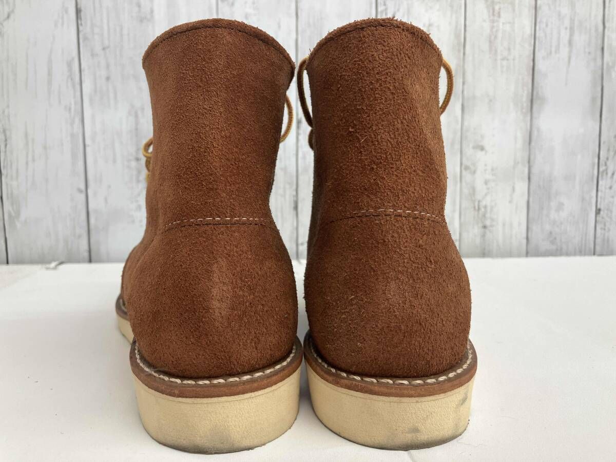 RED WING 6インチクラッシックラウンド レッドウィング 8813 ワークブーツ スウェード ブラウン size 8