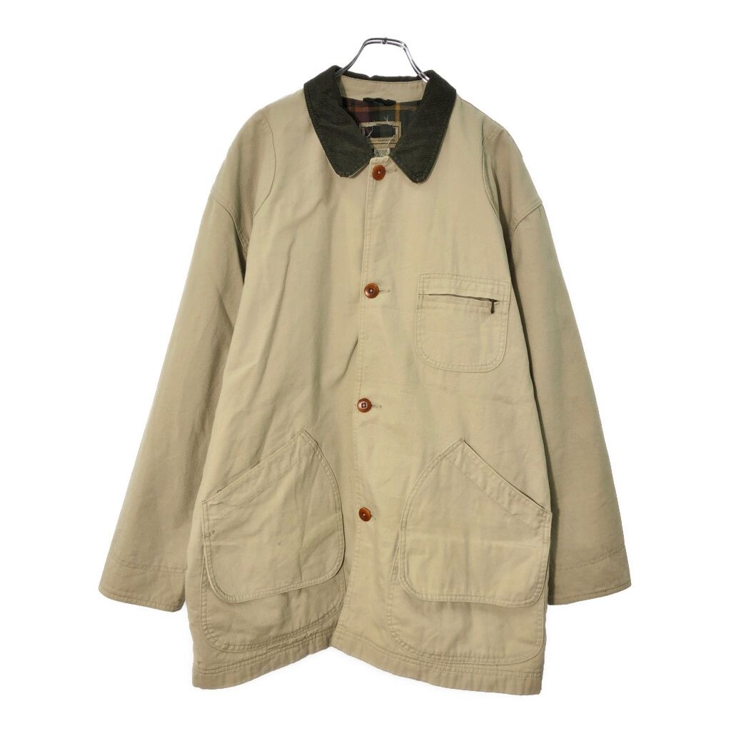 L.L.Bean エルエルビーン ハンティングジャケット アウトドア ベージュ メンズ XL 古着 X 1167