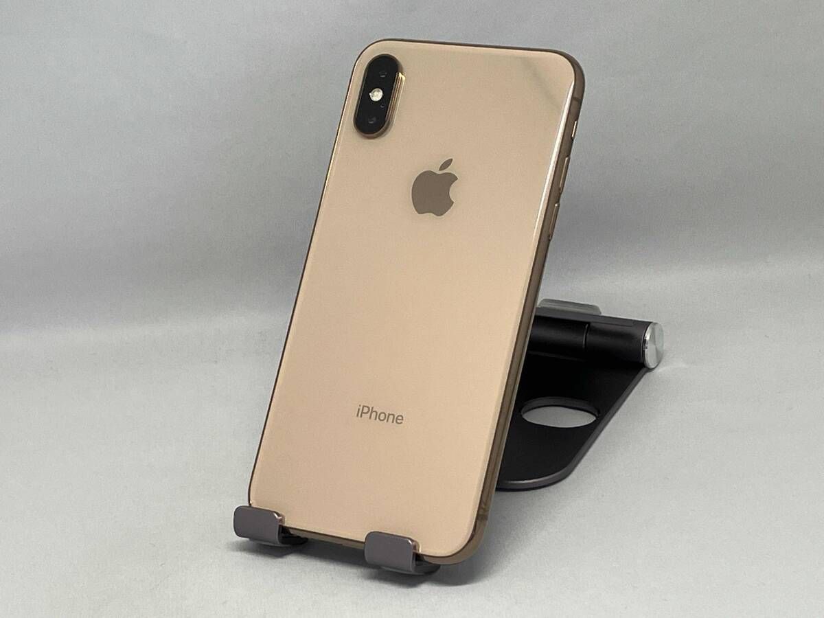 docomo 【SIMロックなし】MTE22J/A iPhone XS 256GB ゴｰルド docomo