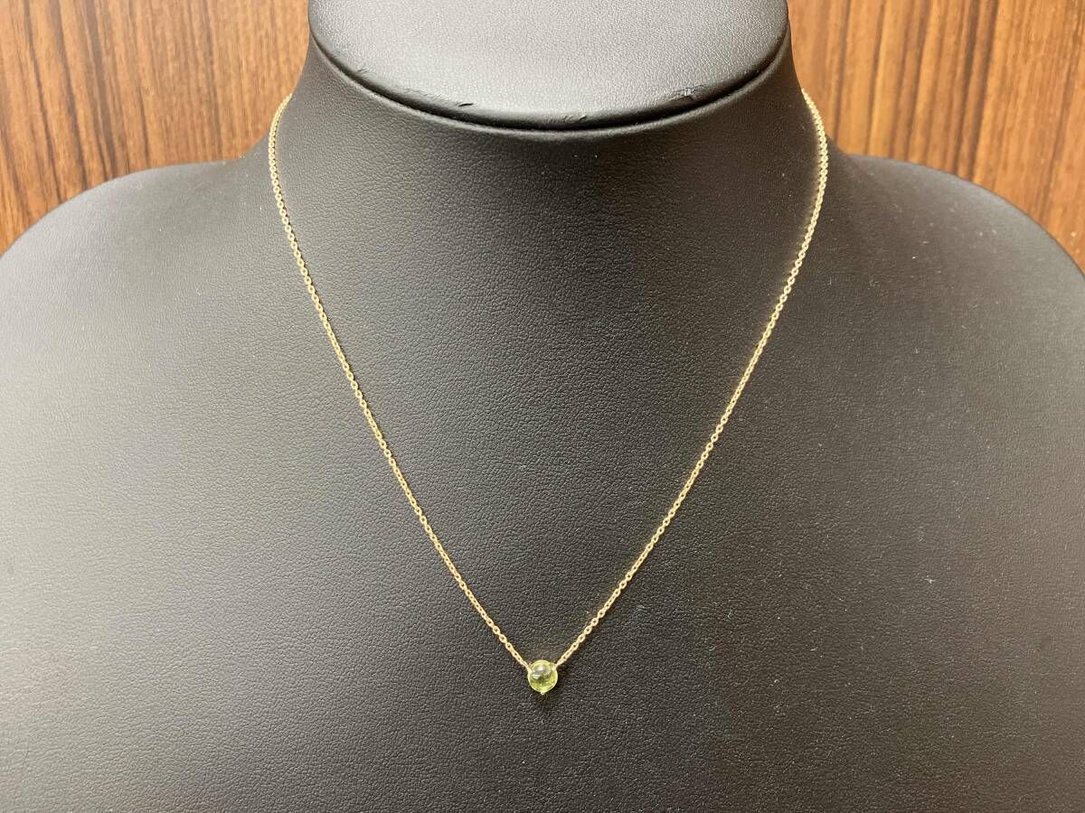 VENDOME AOYAMA ヴァンドームアオヤマ K 10 40 cm 1.4 gネックレス