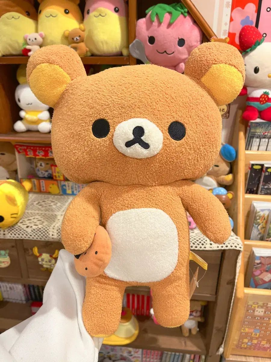 古典リラックマ せんべい 醤油COOKY big ぬいぐるみ