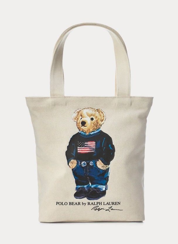 ポロベア キャンバストートバッグ