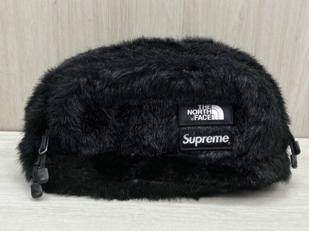 Supreme × THE NORTH FACE ボア ボディバッグ ウエストバッグ