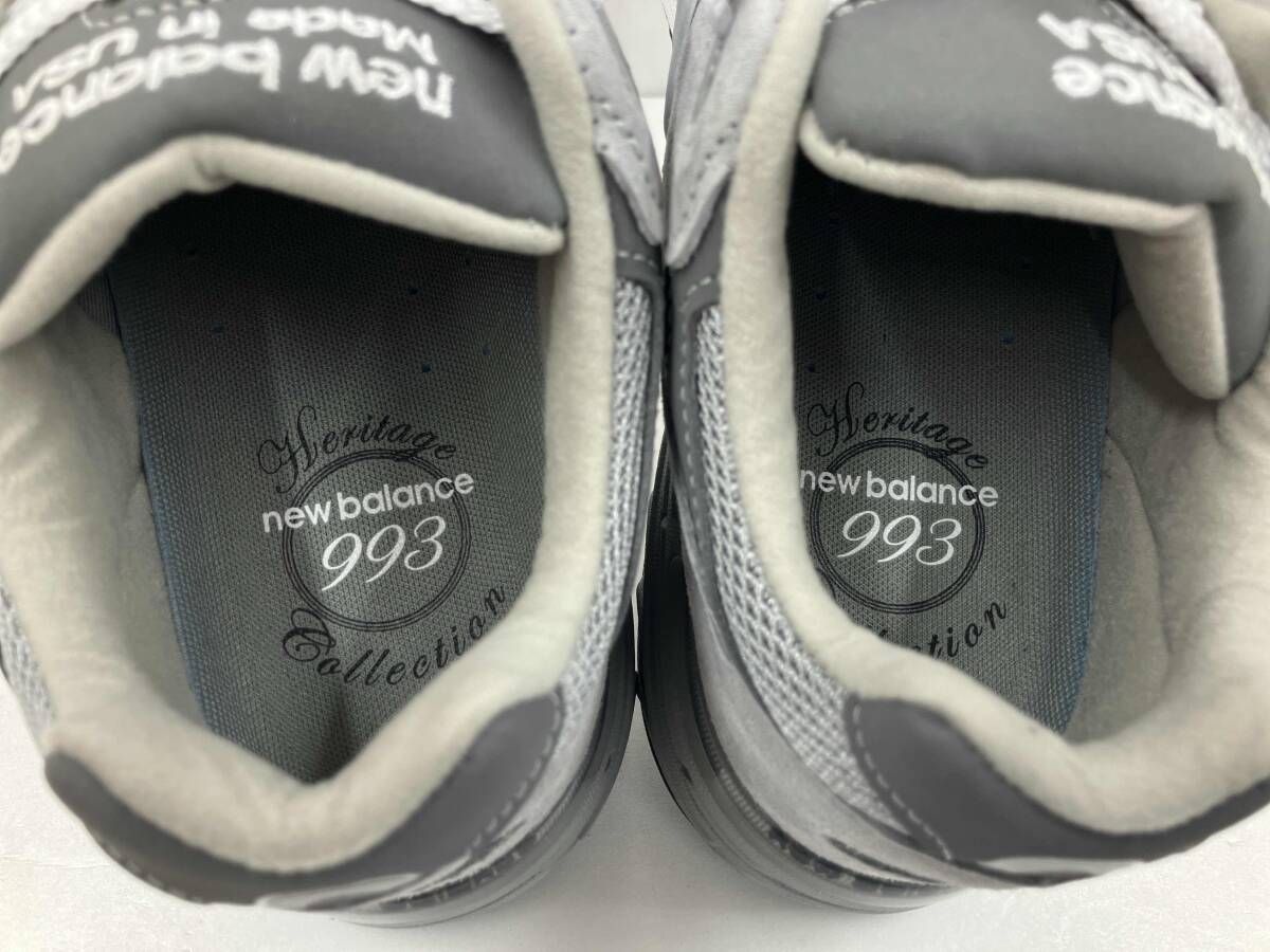  Balance ニュー ンス MR 993 GL スニーカー 27 グレー 通年 スニーカー 靴