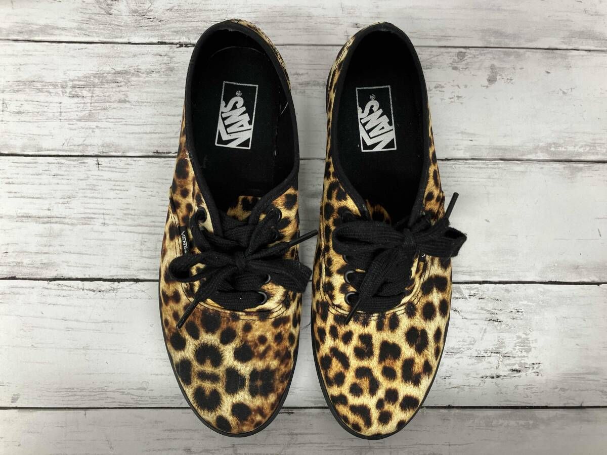 VANS／スニーカー／Authentic／レオパード／26.5cm VANS AUTHENTIC 
