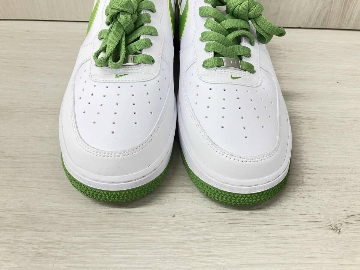  NIKE|ナイキ|スニーカー|AIR FORCE 1|DH 7561-105|ホワイト×ライトグリーン|30 cm スニーカー 靴