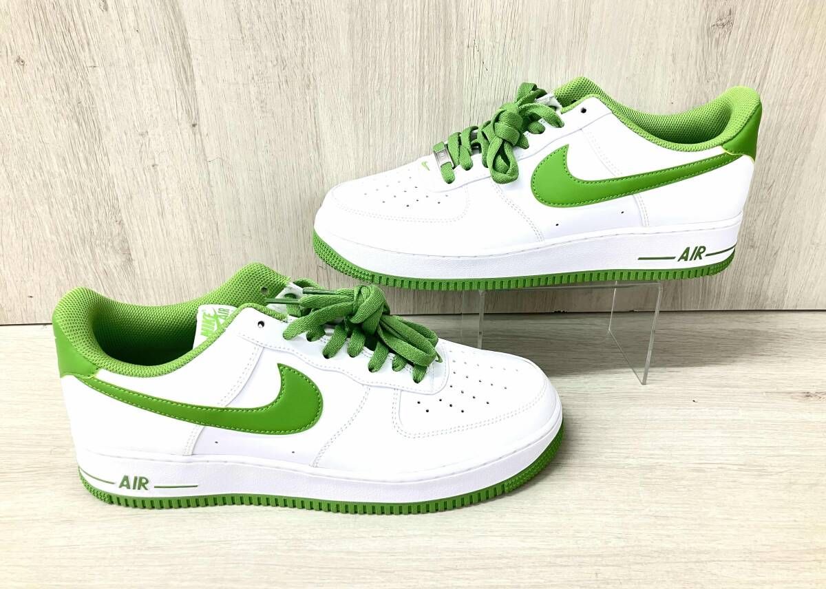NIKE|ナイキ|スニーカー|AIR FORCE 1|DH 7561-105|ホワイト×ライトグリーン|30 cm