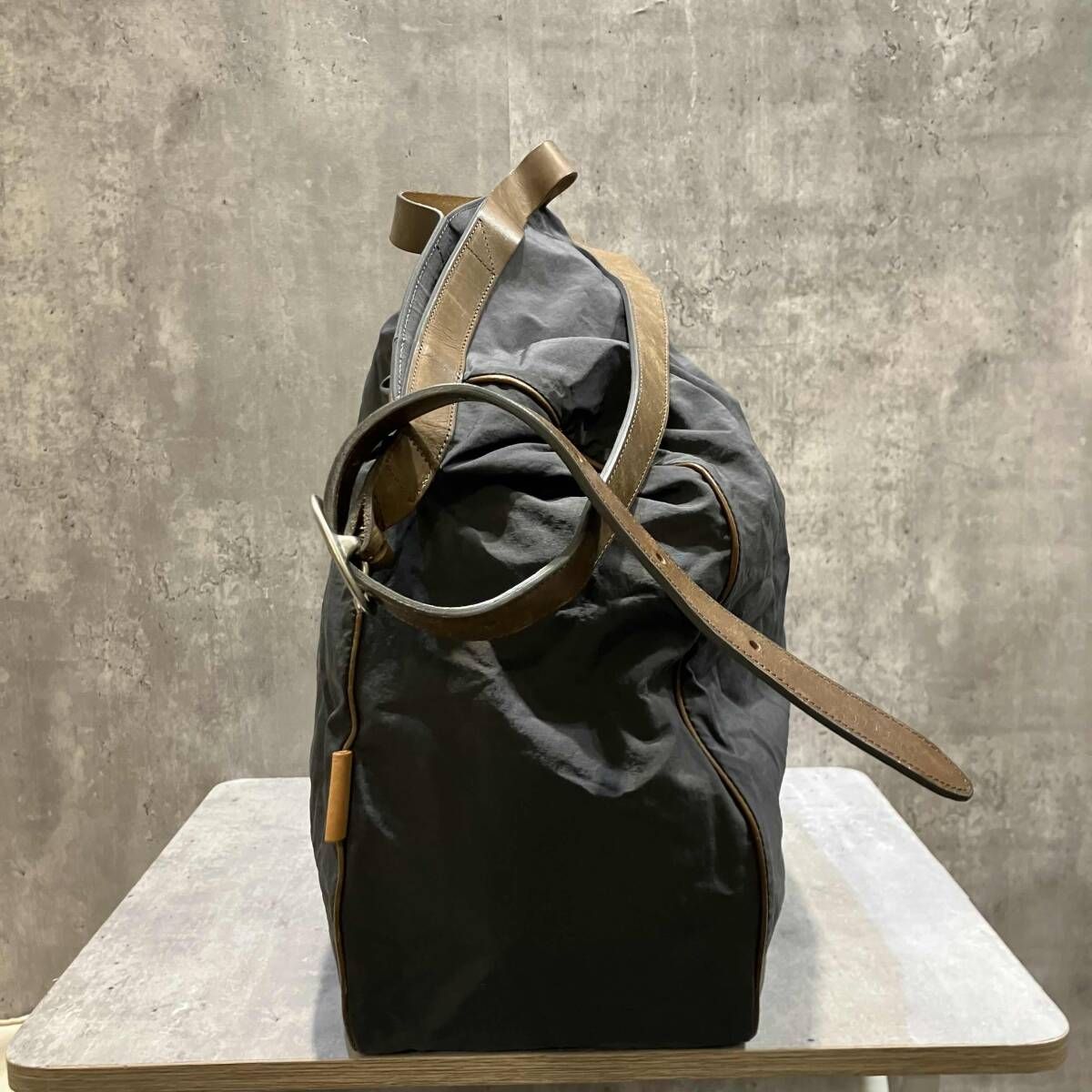 Hender Scheme ショルダーバッグ thinker bag L グレー エンダー 