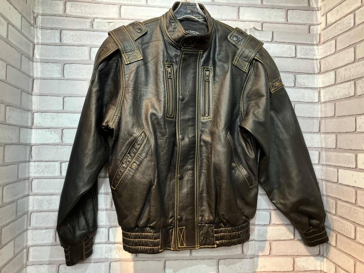 KUSHITANI クシタニ シングルライダース 牛革 モーターサイクル バイカー Mサイズ