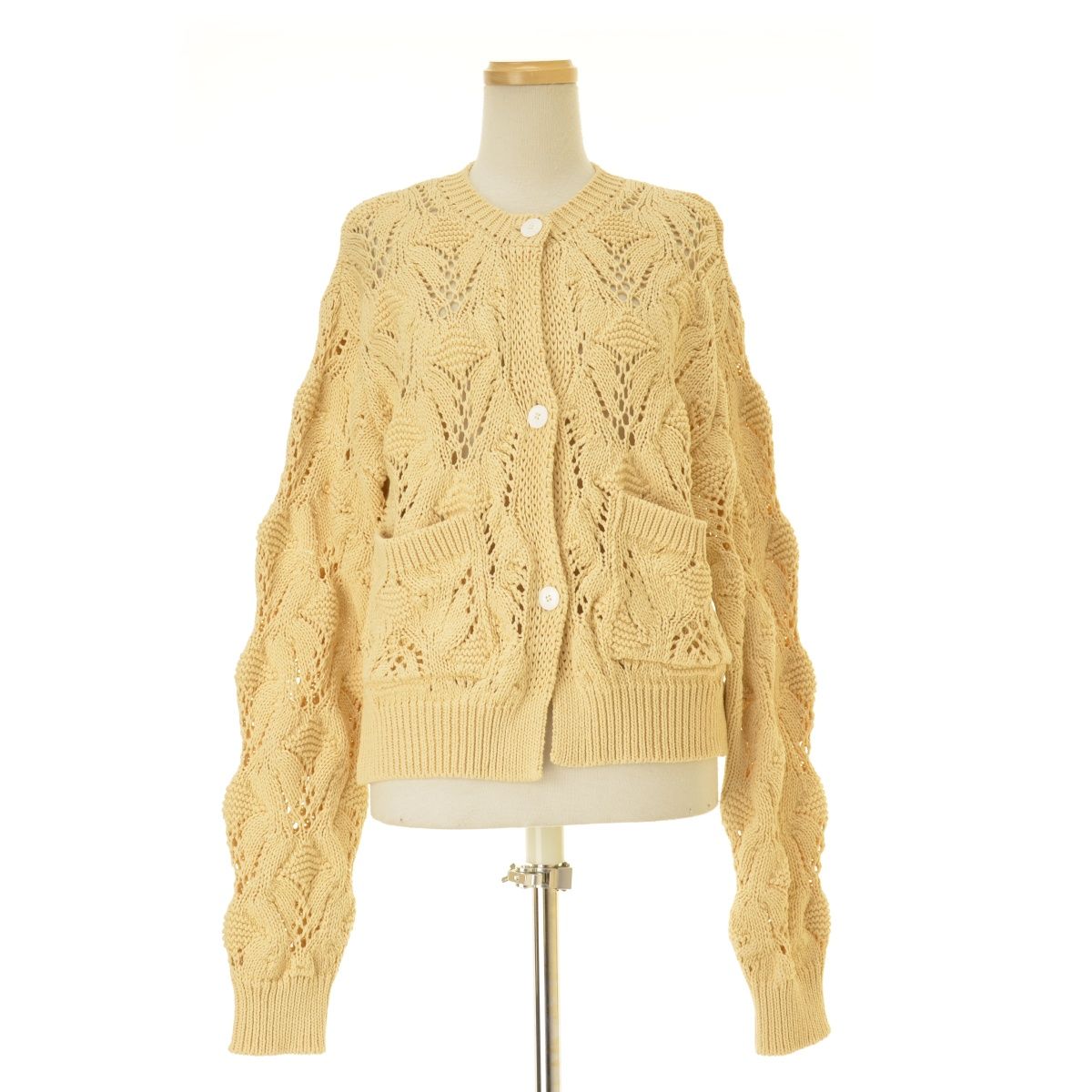 YARN SUKASHI LILY ⁄ 6(ROKU) roku LILY YARN SUKASHI CARDIGAN