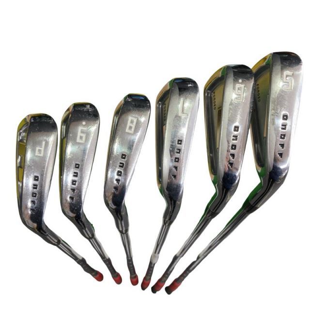 中古】 ダイワ(グローブライド) ONOFF FORGED(2014) 6S アイアンセット