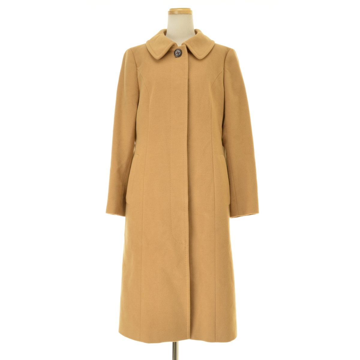 DAKS】アンゴラカシミヤ混ウールコート - メルカリ