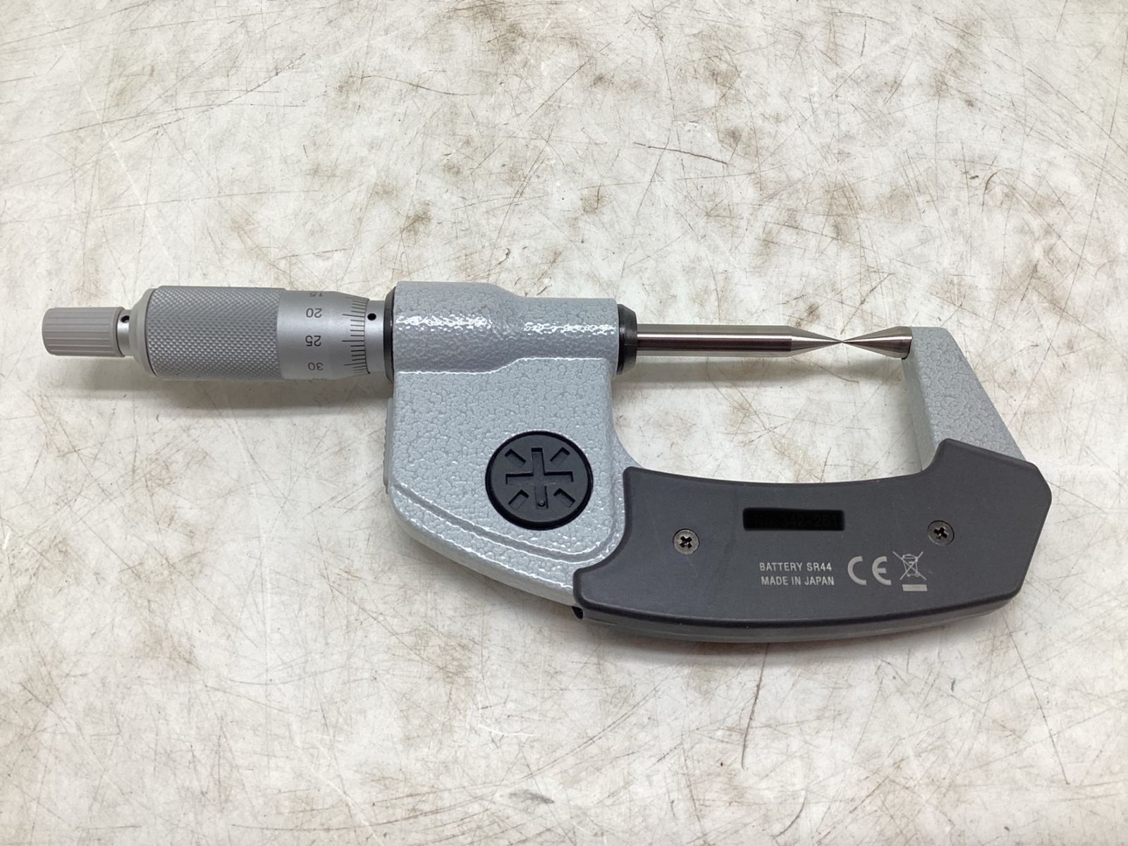 ♥に近い |ミツトヨ 25 MJ 342-261 デジタルポイントマイクロメーター IT_XRQBM 豊田 M 04