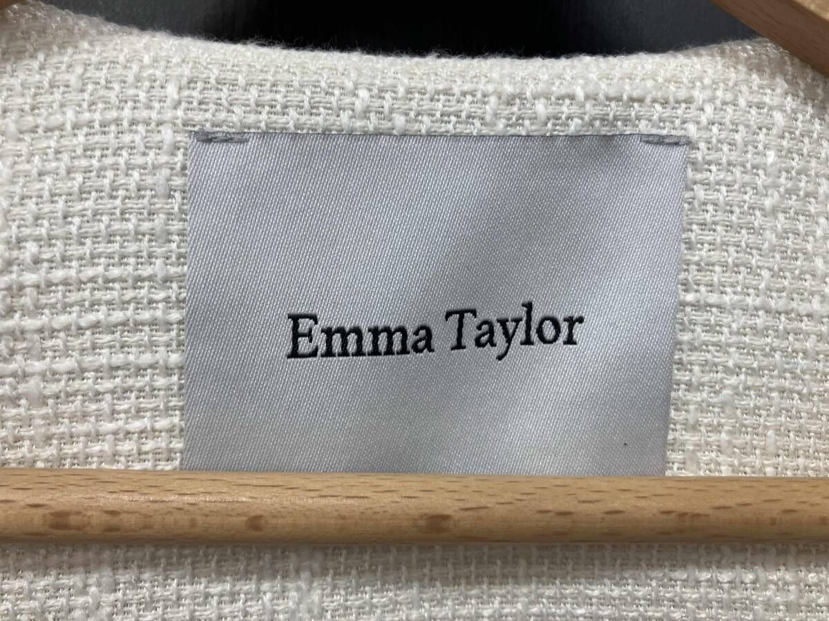 Emma Tay lor ベスト EM232110144ツイード風ノースリーブベスト
