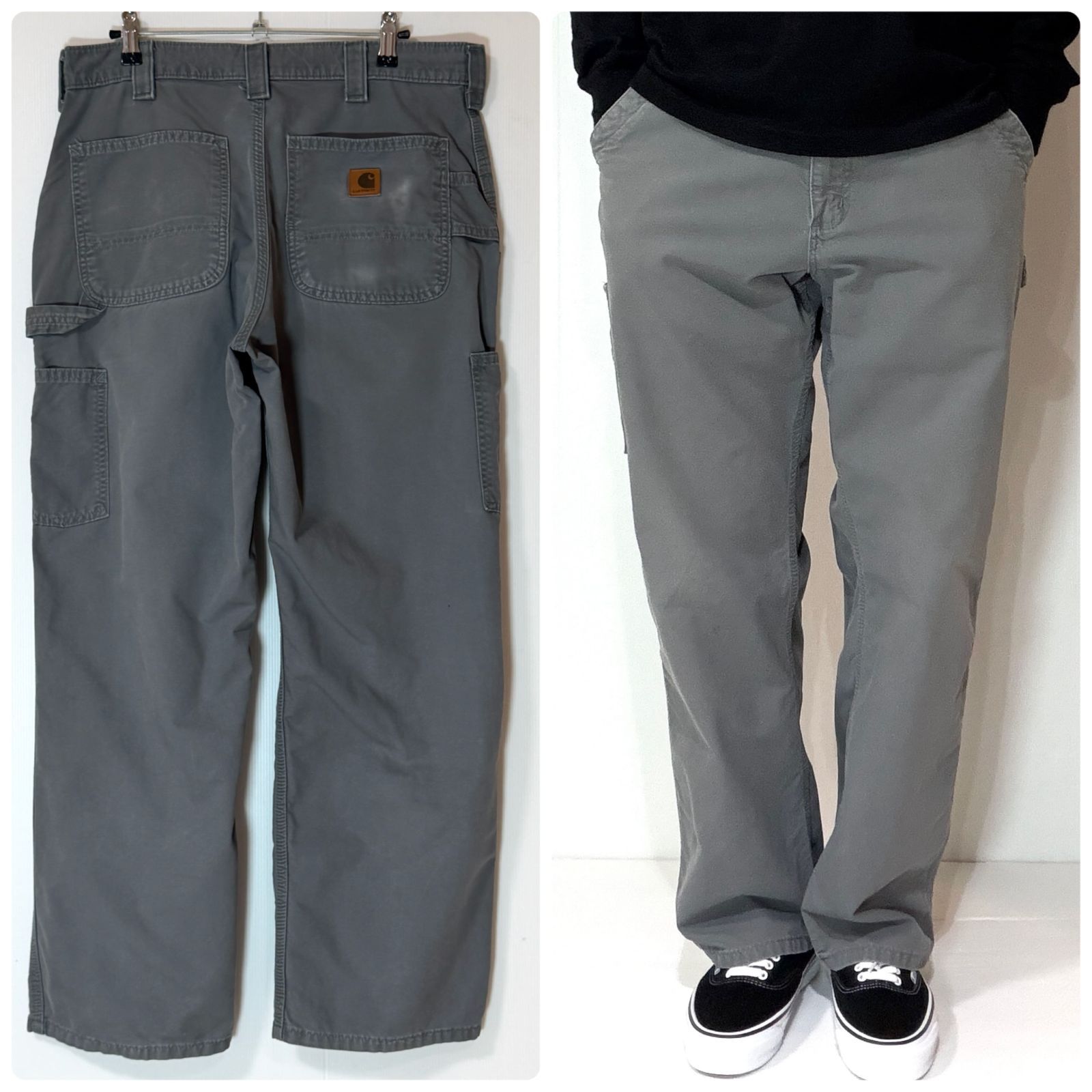 US企画 Carhartt カーハート ライトダック ペインターパンツ 実寸 
