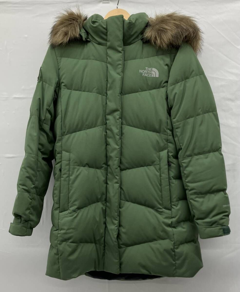 THE NORTH FACE ノースフェイス コート グリーン サイズM アウトドア レディース
