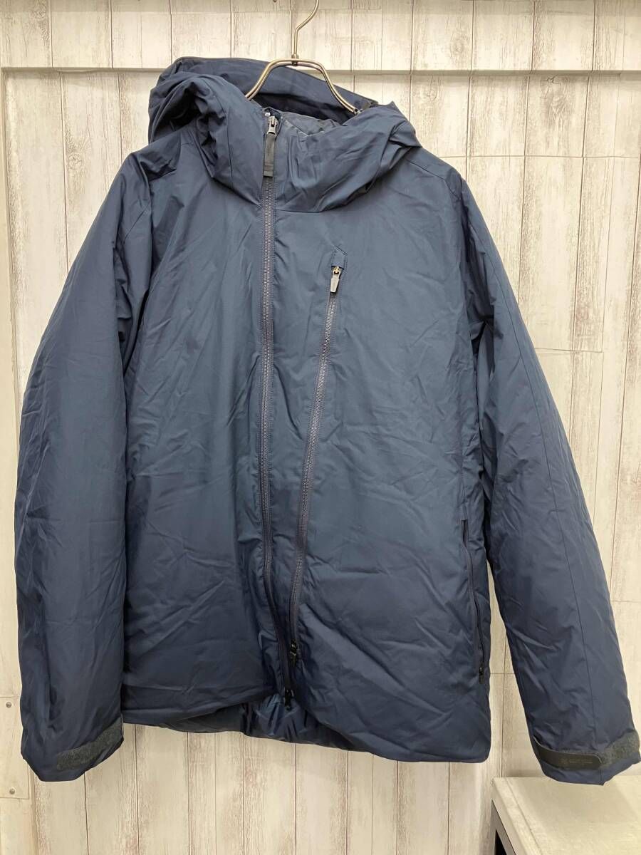 SNOW PEAK JK-24 AU 003 ネイビー L ダウンジャケット
