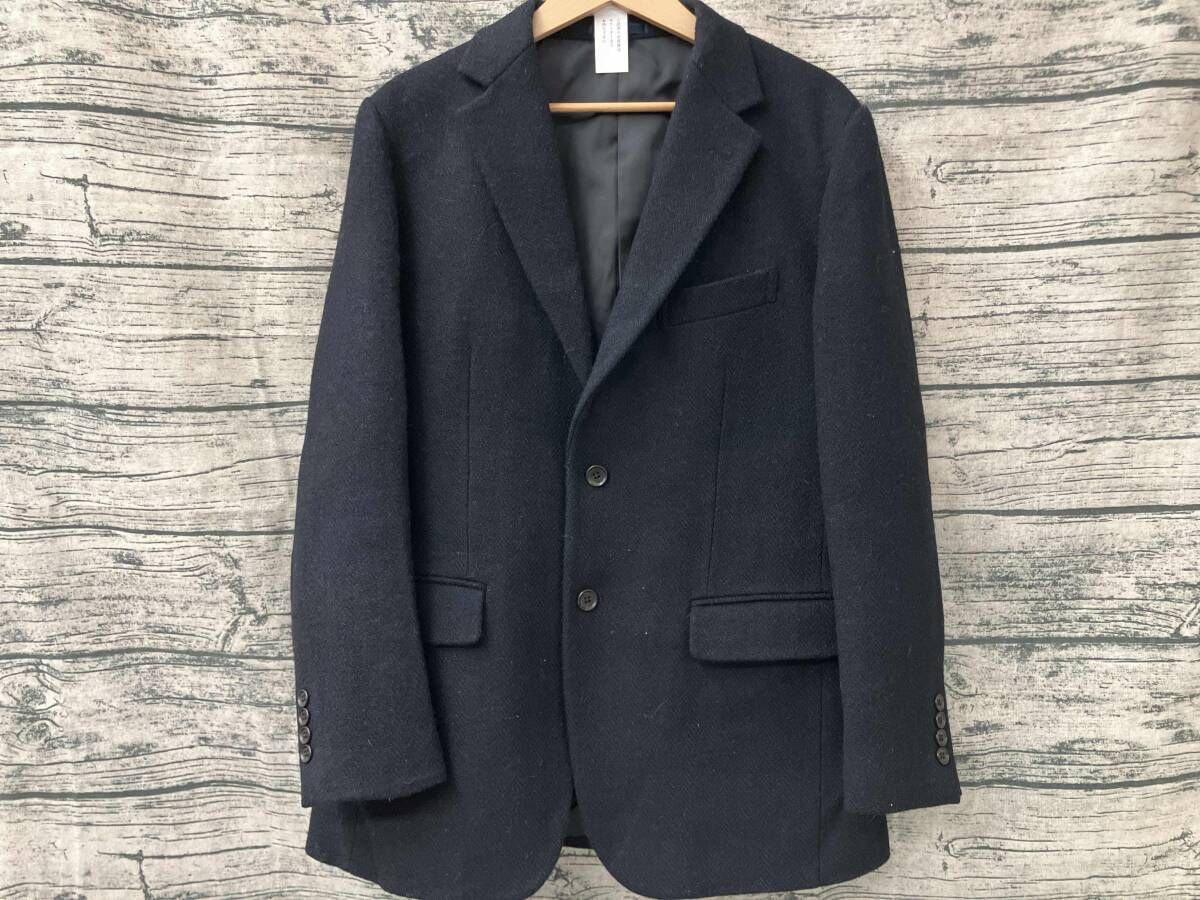 OXFORD CLASSIC テーラードジャケット Harris Tweed ネイビー 245214-88