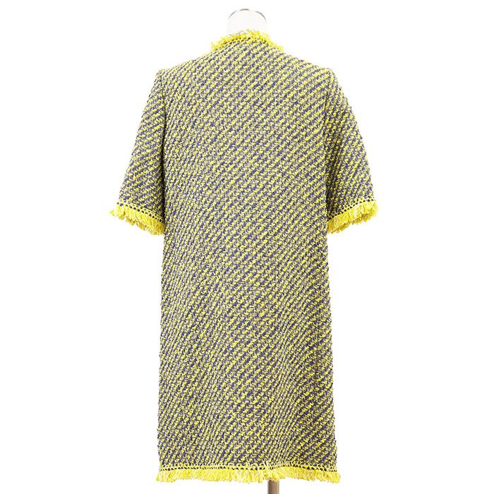 極美品】LOUIS VUITTON ルイ・ヴィトン ワンピース ツイード LV ロゴ