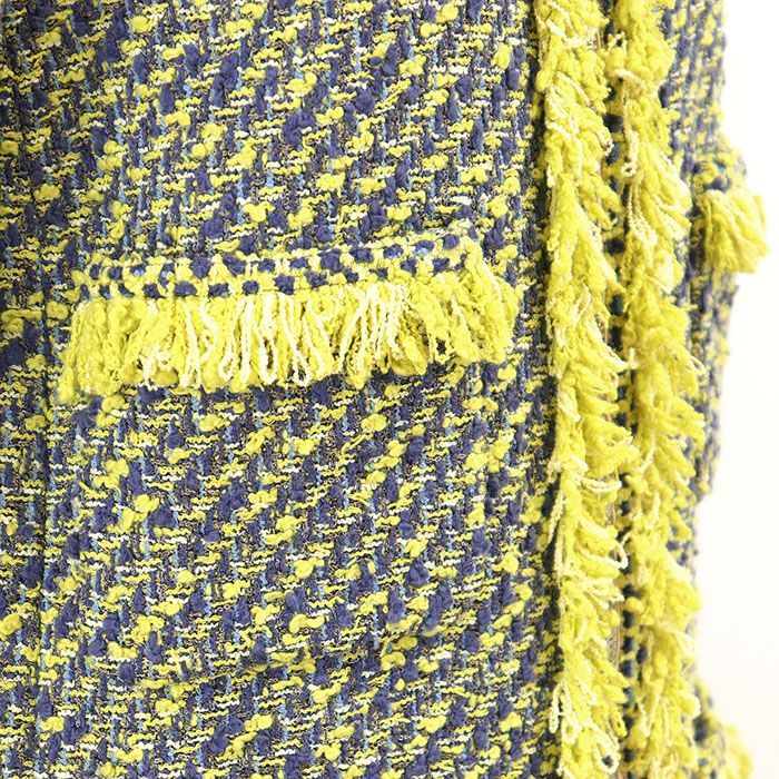 極美品】LOUIS VUITTON ルイ・ヴィトン ワンピース ツイード LV ロゴ