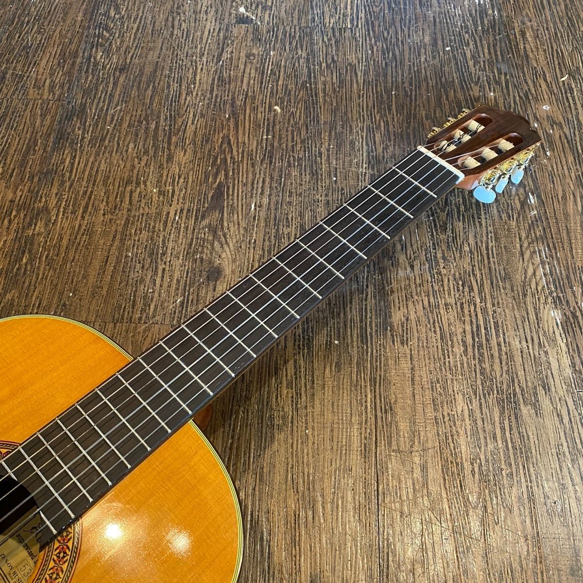 Zen-on Abe-530 Classical Guitar ゼンオン クラシックギター - メルカリ