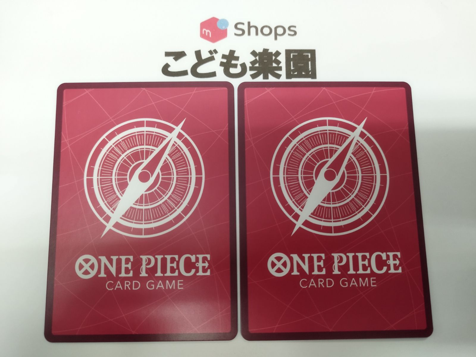 ワンピカード モンキー・D・ルフィ リーダー プロモ P-047 2枚セット