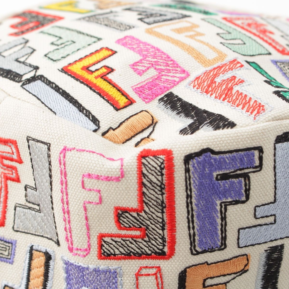 フェンディ コットンキャンバス ズッカ ハット 帽子 バケット FXQ699