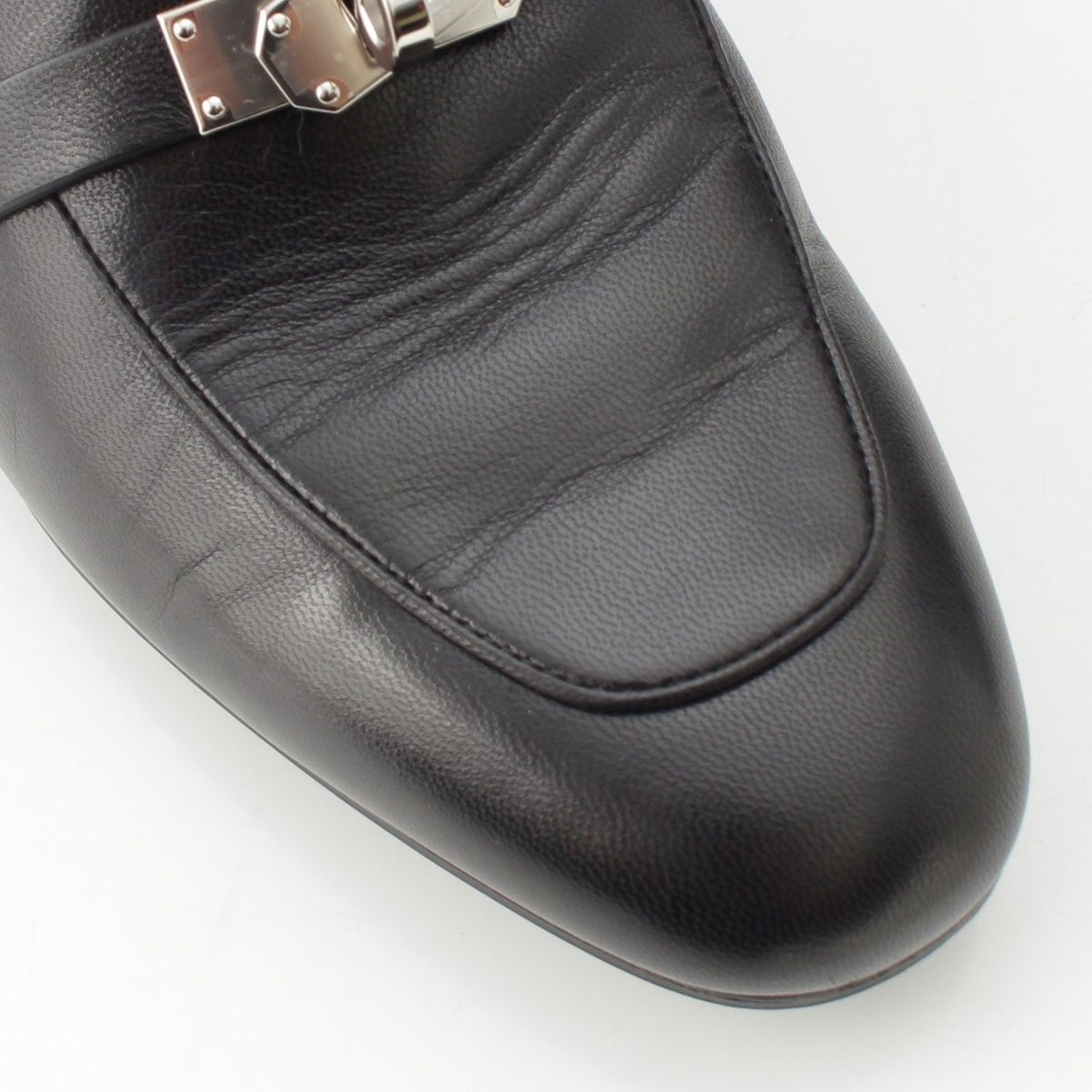 エルメス ケリー オズ レザー ミュール ブラック 36【中古】 - メルカリ
