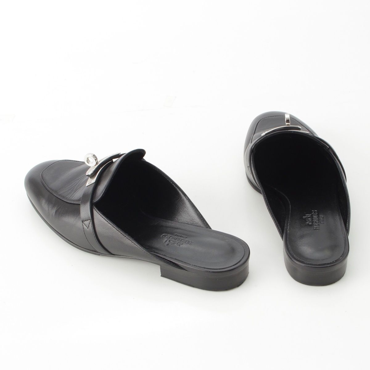 エルメス ケリー オズ レザー ミュール ブラック 36【中古】 - メルカリ