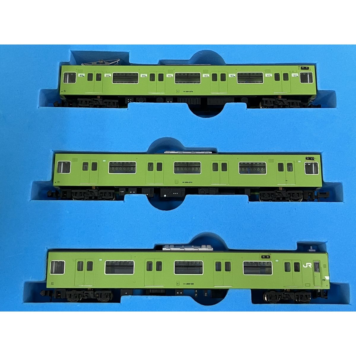 マイクロエース　201系　体質改善工事施工・クーラー交換車　ウグイス　6両セット マイクロエース 201系 ウグイス 6両 マイクロエース 201系 ウグイス 6