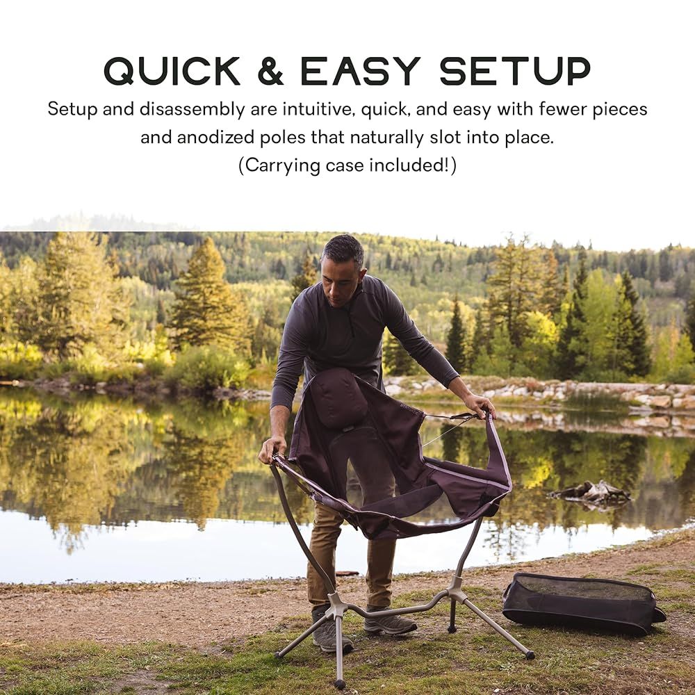 NEMO(ニーモ) スターゲイズ リクライニング キャンプチェア ブラック