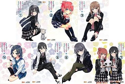 アニメDVD やはり俺の青春ラブコメはまちがっている 続 初回 版 全7巻セット