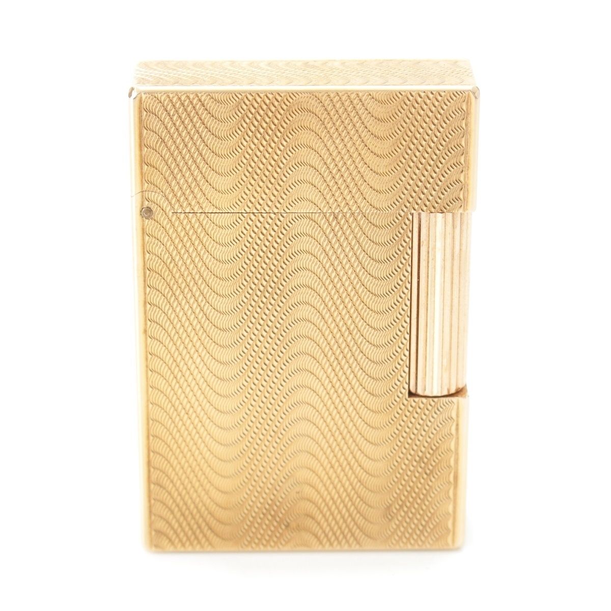 デュポン ライン2 ギャツビー GP ガス ライター 喫煙具 ゴールド【中古】