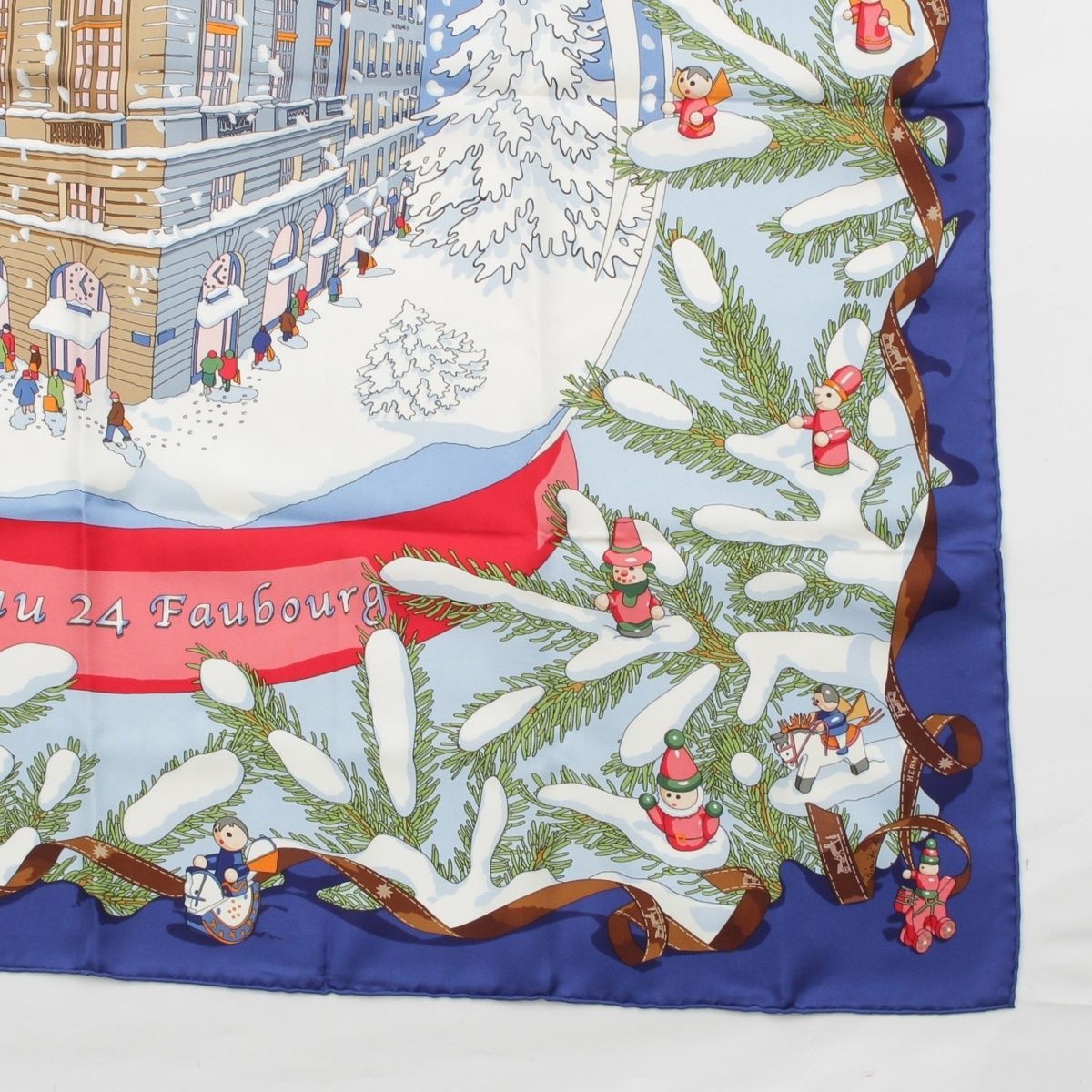 激レア 希少 HERMES エルメス フォーブル24番地のクリスマス カレ90