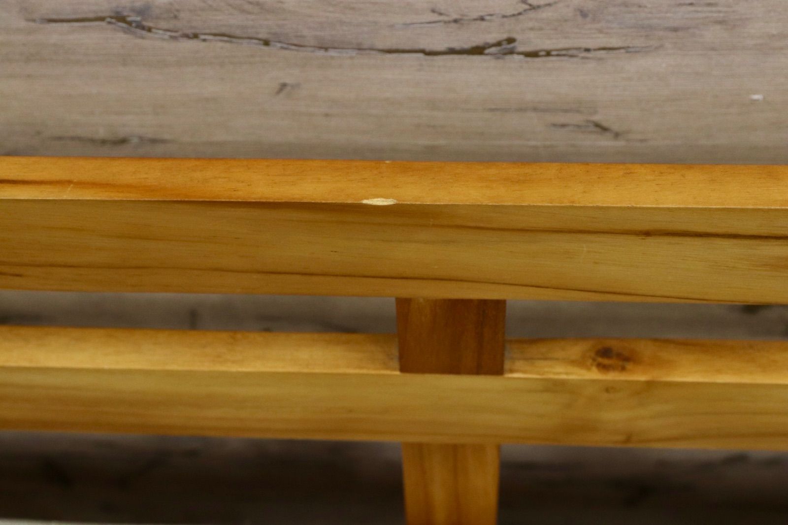 トリプルソファ チーク無垢材