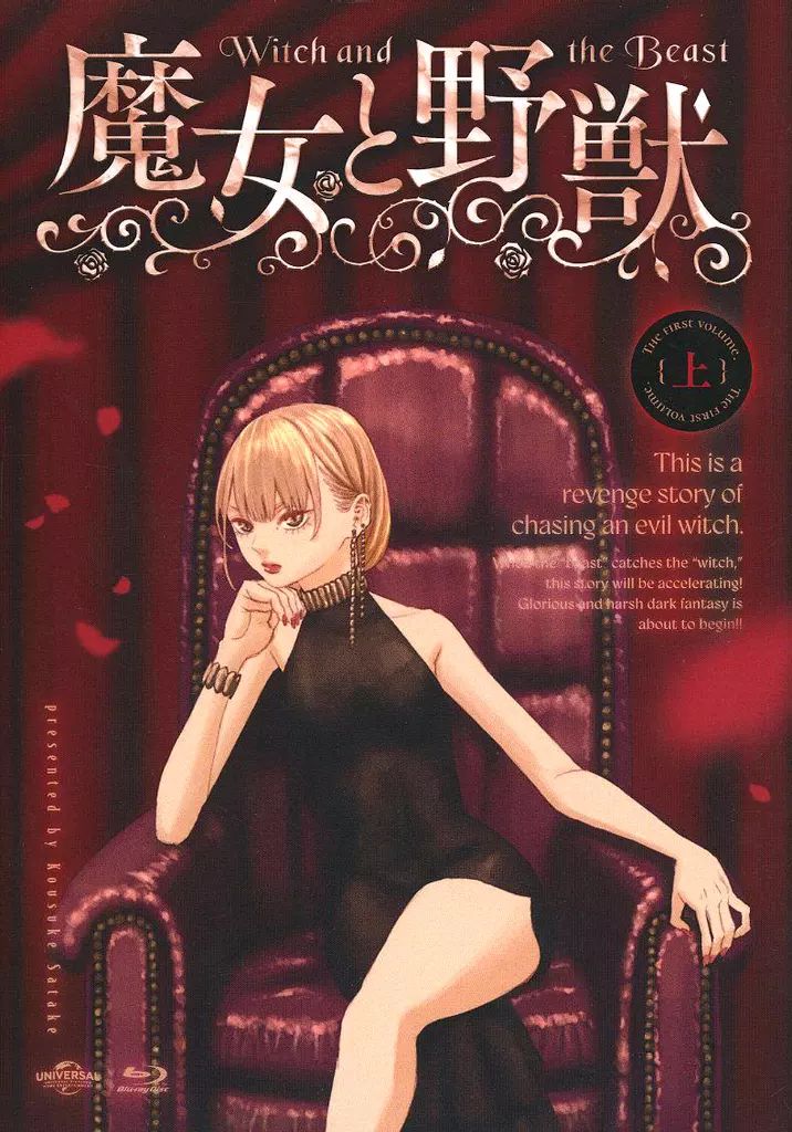 アニメBlu ray Disc 魔女と野獣 上巻 初回 版