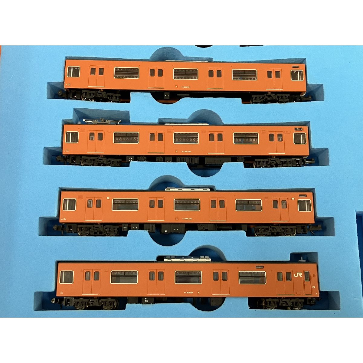 マイクロエース　201系オレンジ　8両編成 マイクロエース JR西日本201系 大阪環状線 オレンジ色 MicroAce 201系