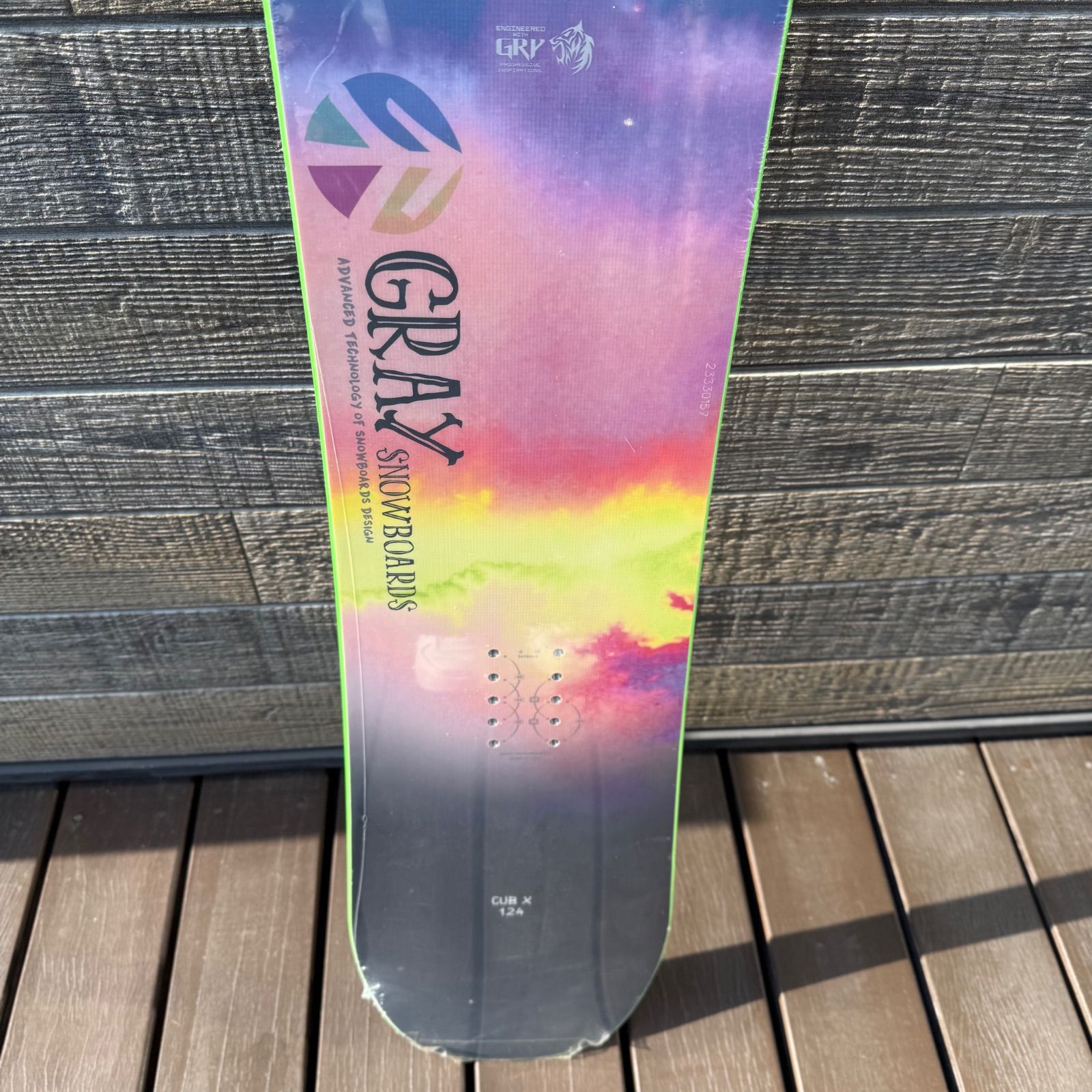GRAY キッズスノーボード CUB-X 124cm - メルカリ