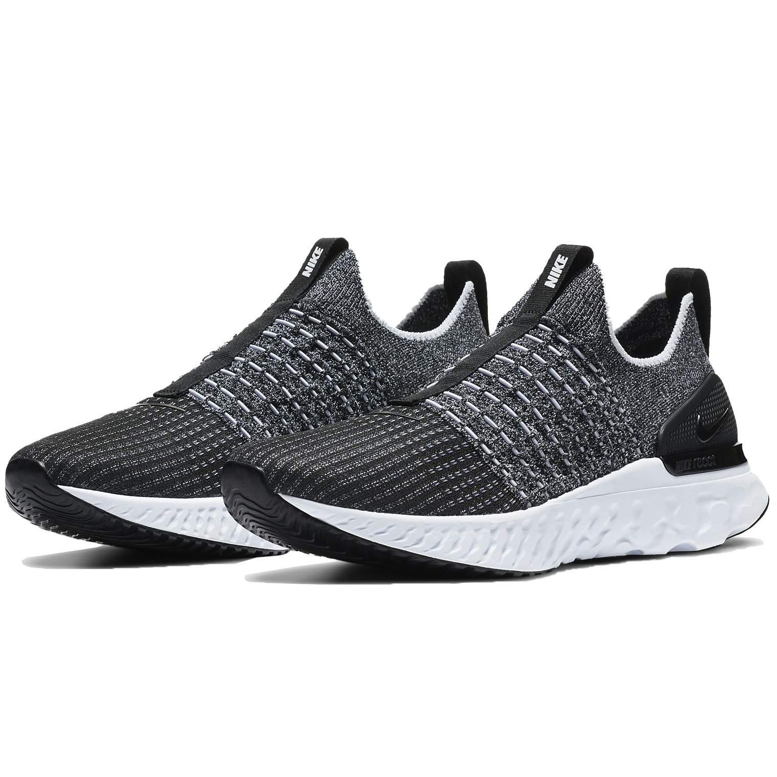 ナイキ NIKE リアクト ファントム ラン フライニット 2 REACT PHANTOM RUN FK ブラック|ホワイト CJ 0277-003 27.0 cm