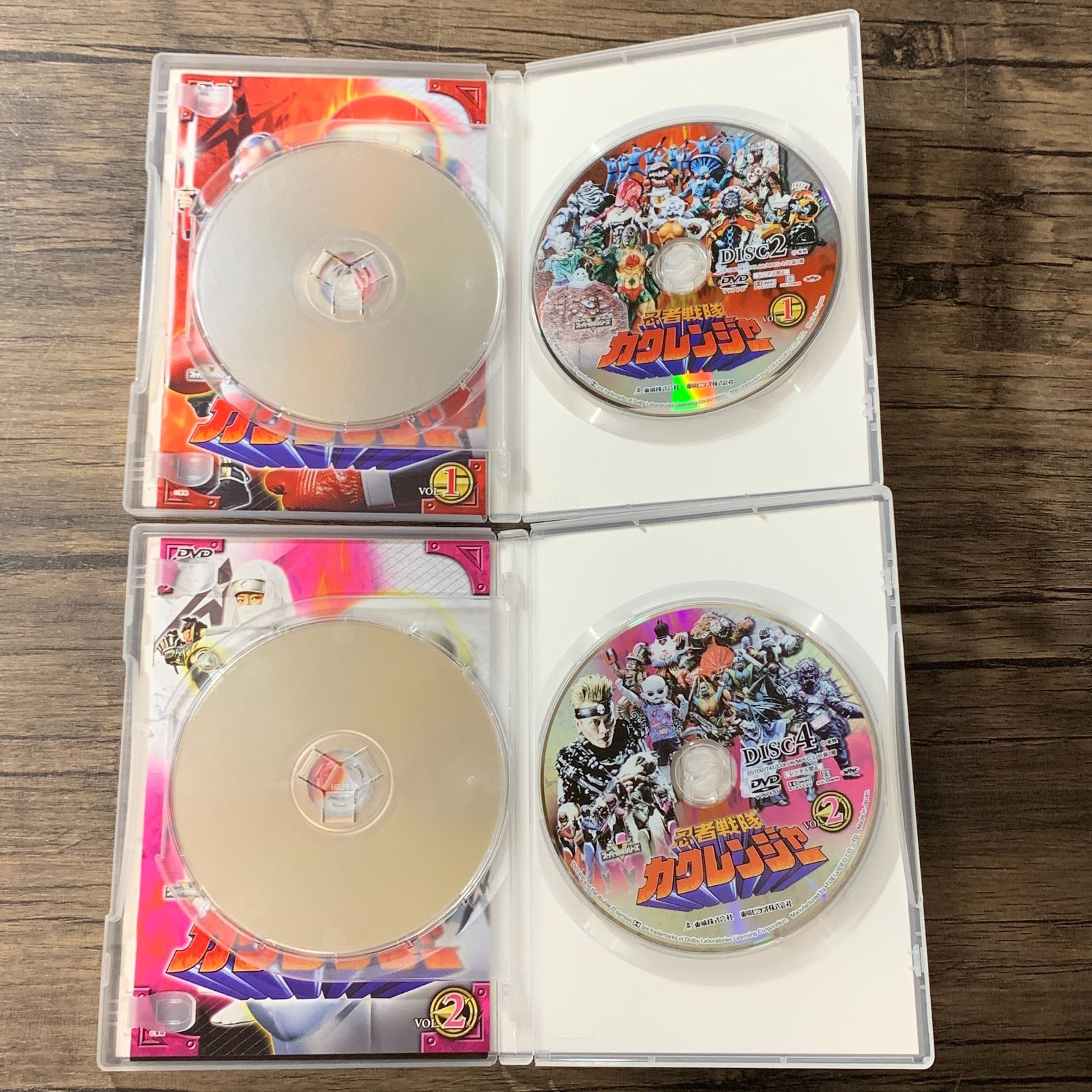 むつ17-2-0111] 忍者戦隊カクレンジャー DVDセット - メルカリ