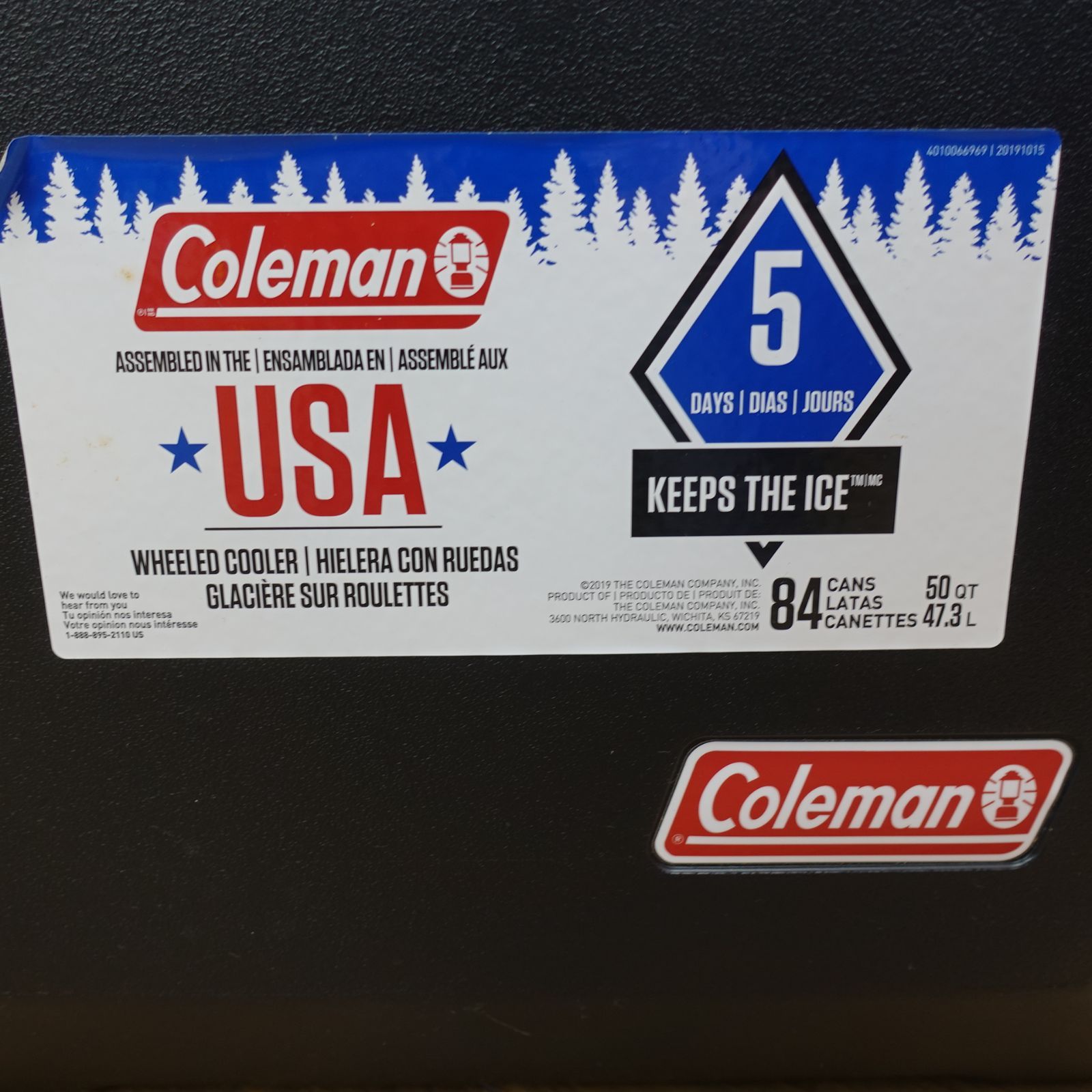 コールマン Coleman エクストリーム ホイールクーラー 50QT コールマン Coleman エクストリーム ホイールクーラー 50QT