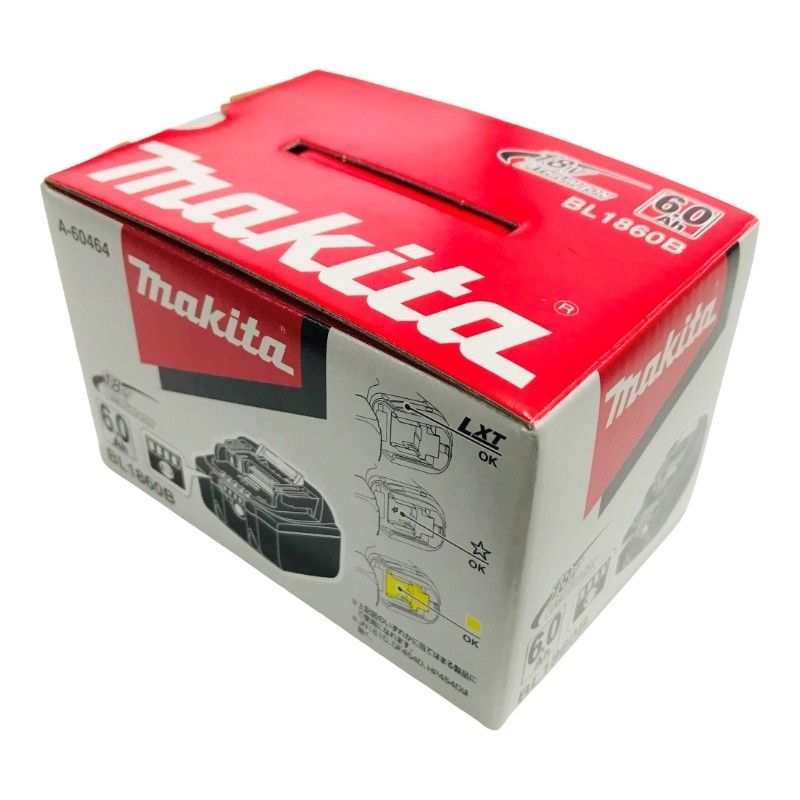 makita マキタ 18 V リチウムイオンバッテリ BL 1860 B バッテリー