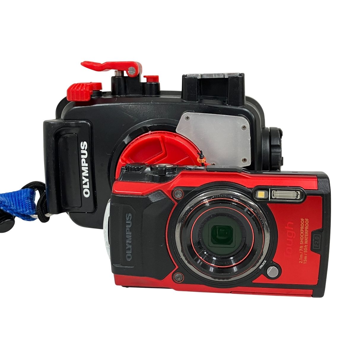 OLYMPUS TOUGH TG-6 水中カメラ PT-059 防水 プロテクター グリップセット オリンパス