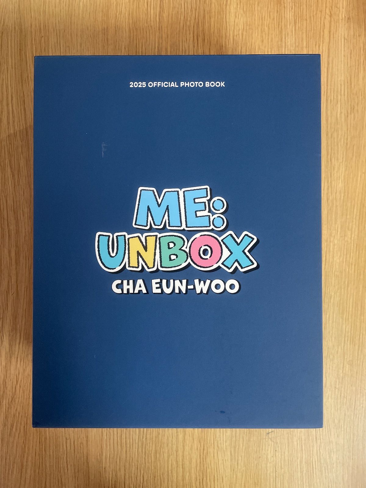 チャウヌ 写真集 / 2025 CHA EUN-WOO OFFICIAL PHOTO BOOK [ME : UNBOX