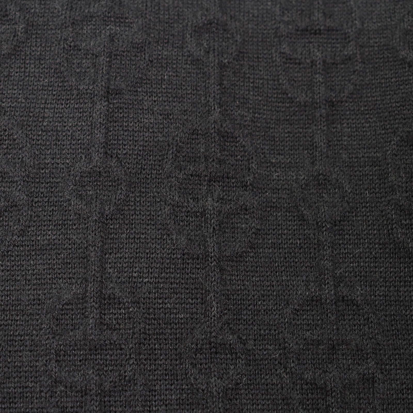 美品★HERMES エルメス 22SS 2E2505D3 カシミヤ シルク混 シェーヌダンクル クルーネック 長袖 ニット ワンピース ブラック 36 正規品 美品☆HERMES エルメス 22SS 2E2505D3 カシミヤ シルク混