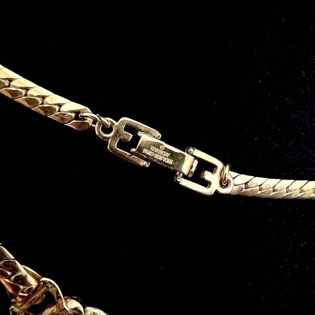 美品☆GIVENCHY ジバンシー ネックレス GG ヴィンテージ オメガ 