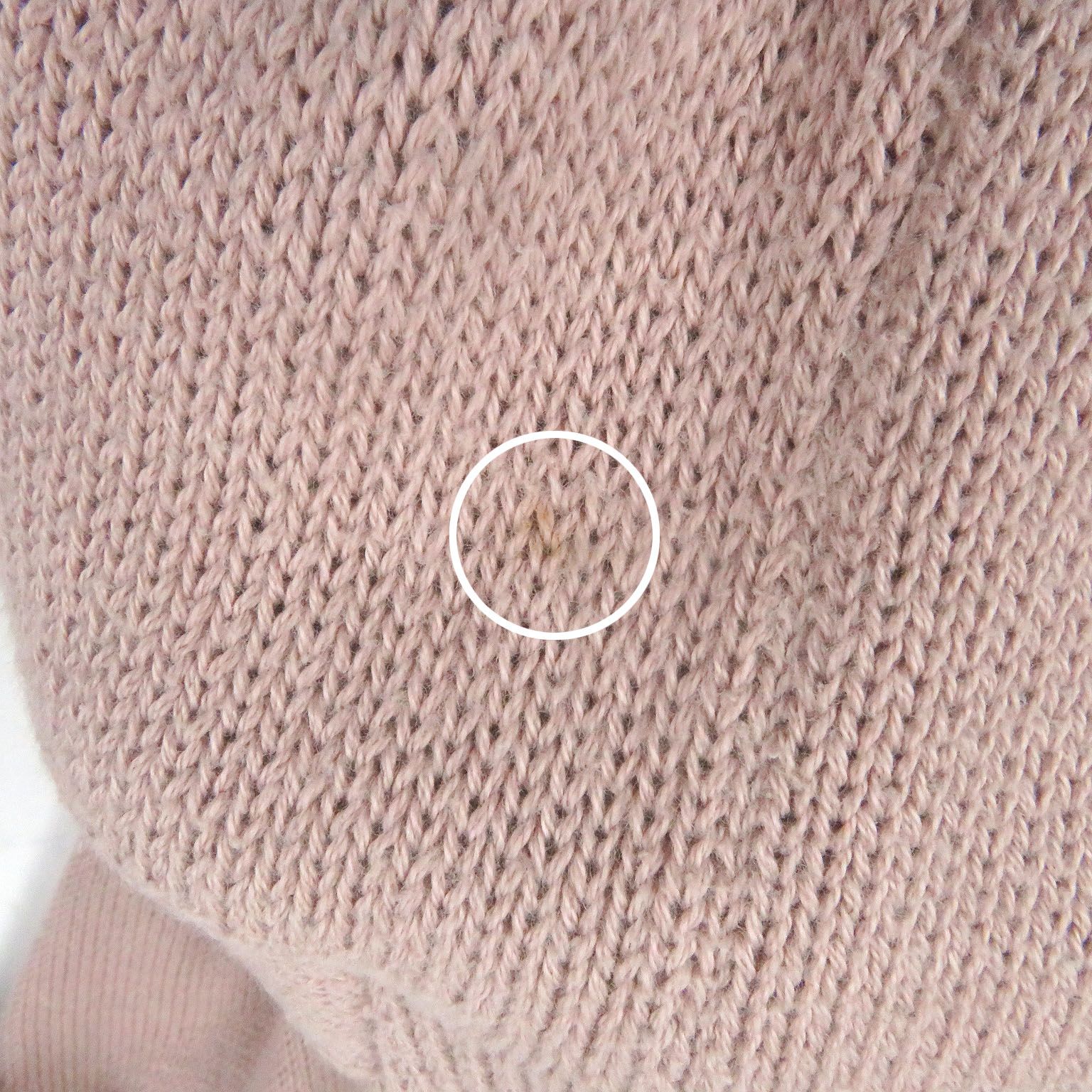 美品□Papas パパス コットン100% ロゴ入り ロングスリーブ セーター