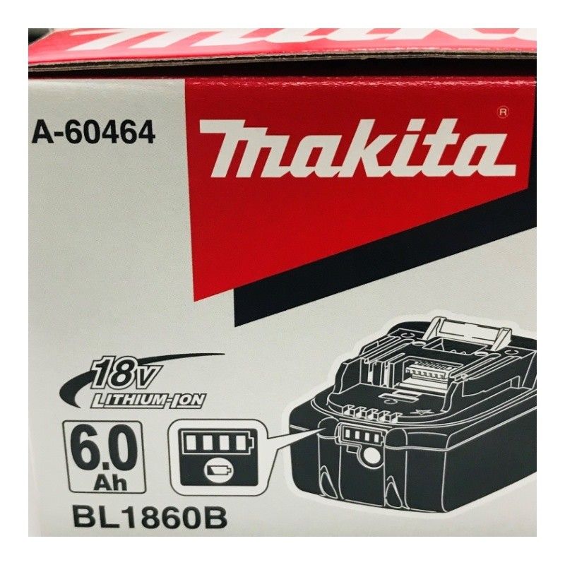 makita マキタ 18 V リチウムイオンバッテリ BL 1860 B バッテリー