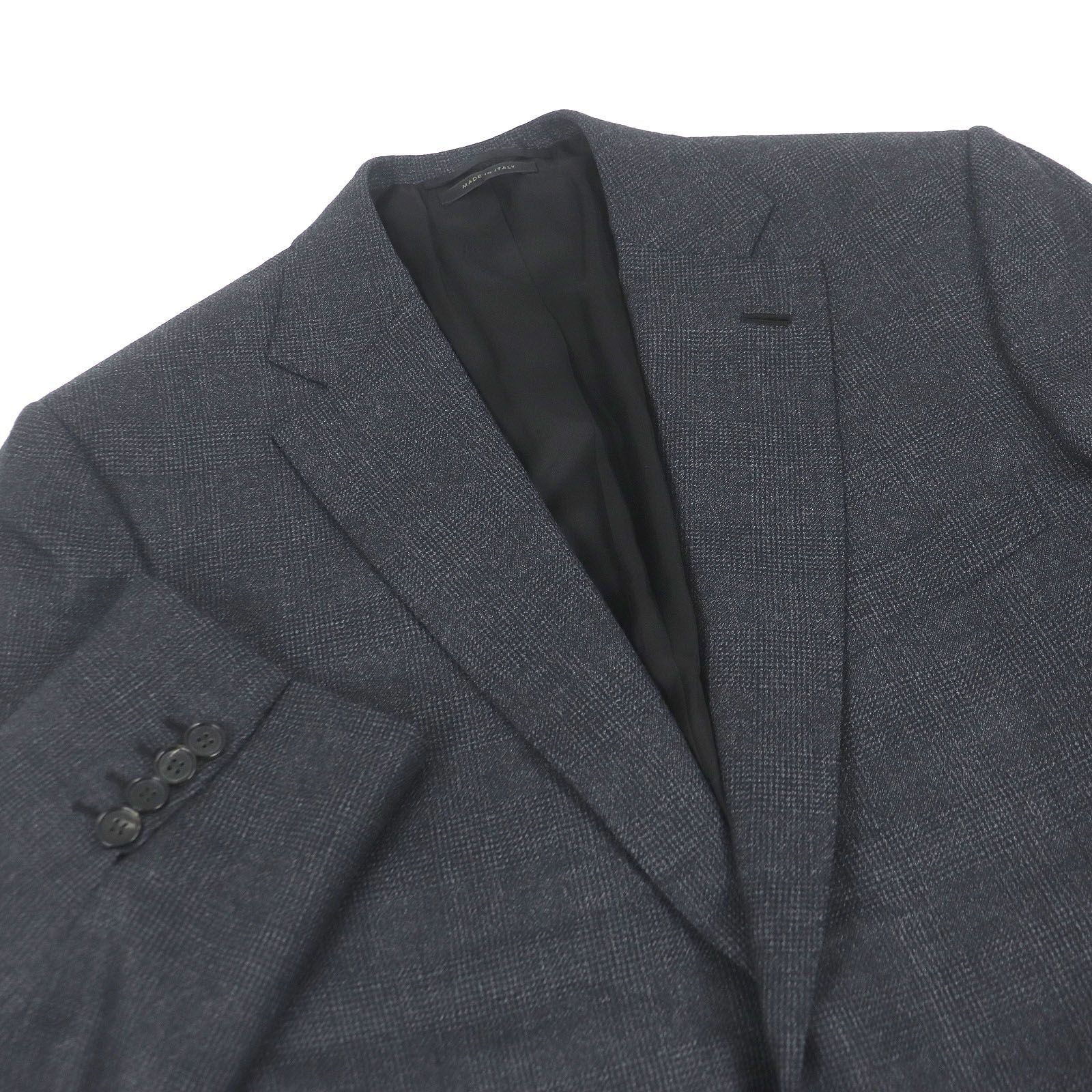 極美品□Brioni ブリオーニ 2023年製 ウール100% グレンチェック 極美品□Brioni ブリオーニ 2023年製 ウール100% グレンチェック