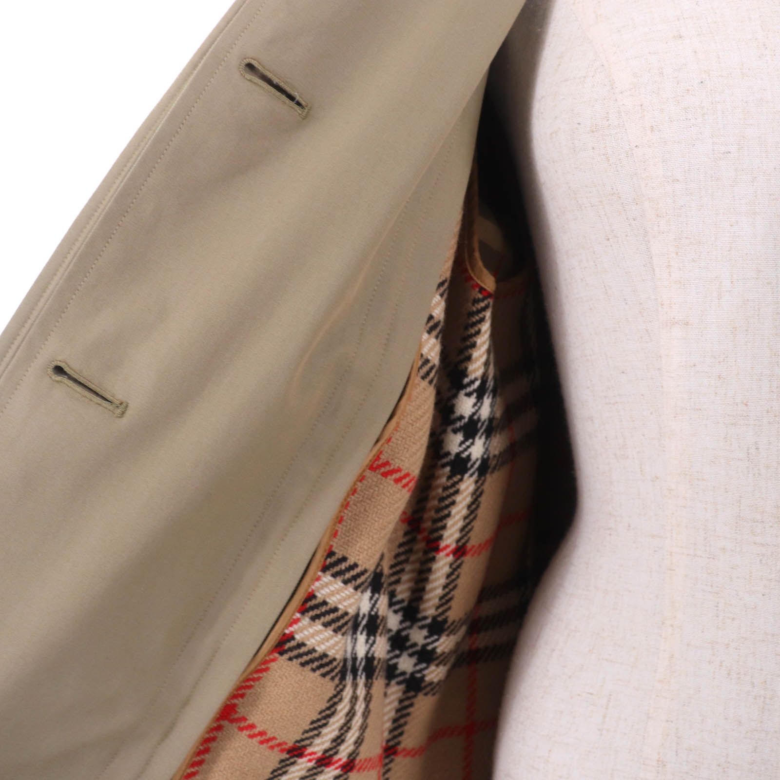 美品☆Burberrys バーバリー ヴィンテージ コットン100％ ウール